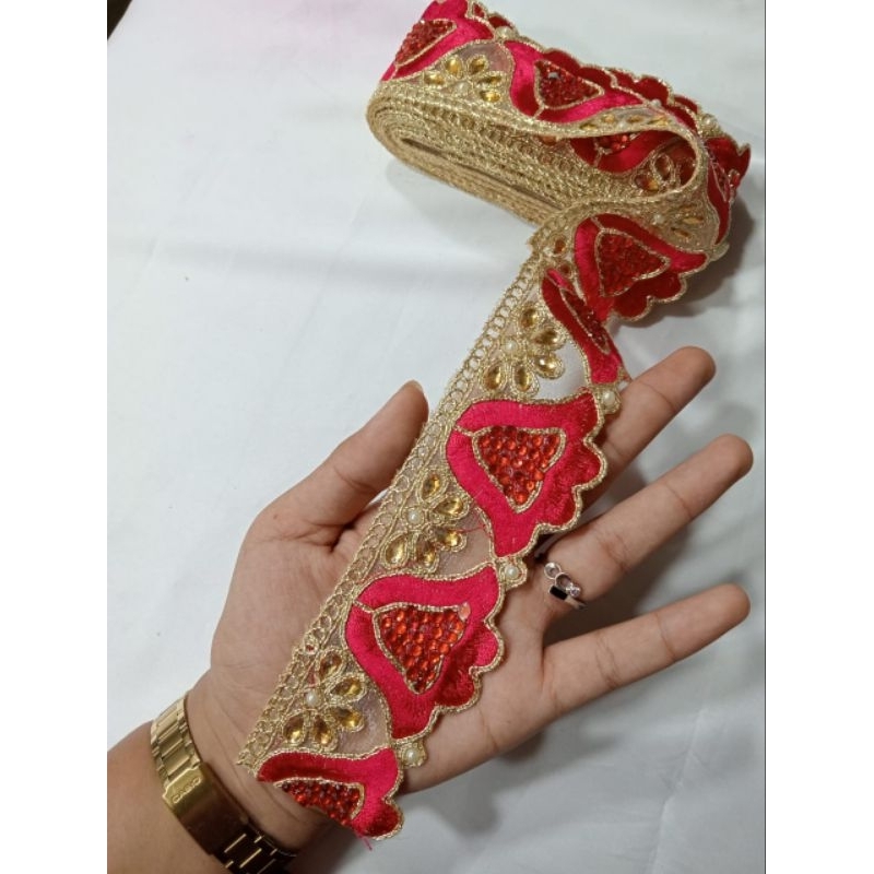 REDY PERMATA INDIA/RENDA BORDIR PAYET