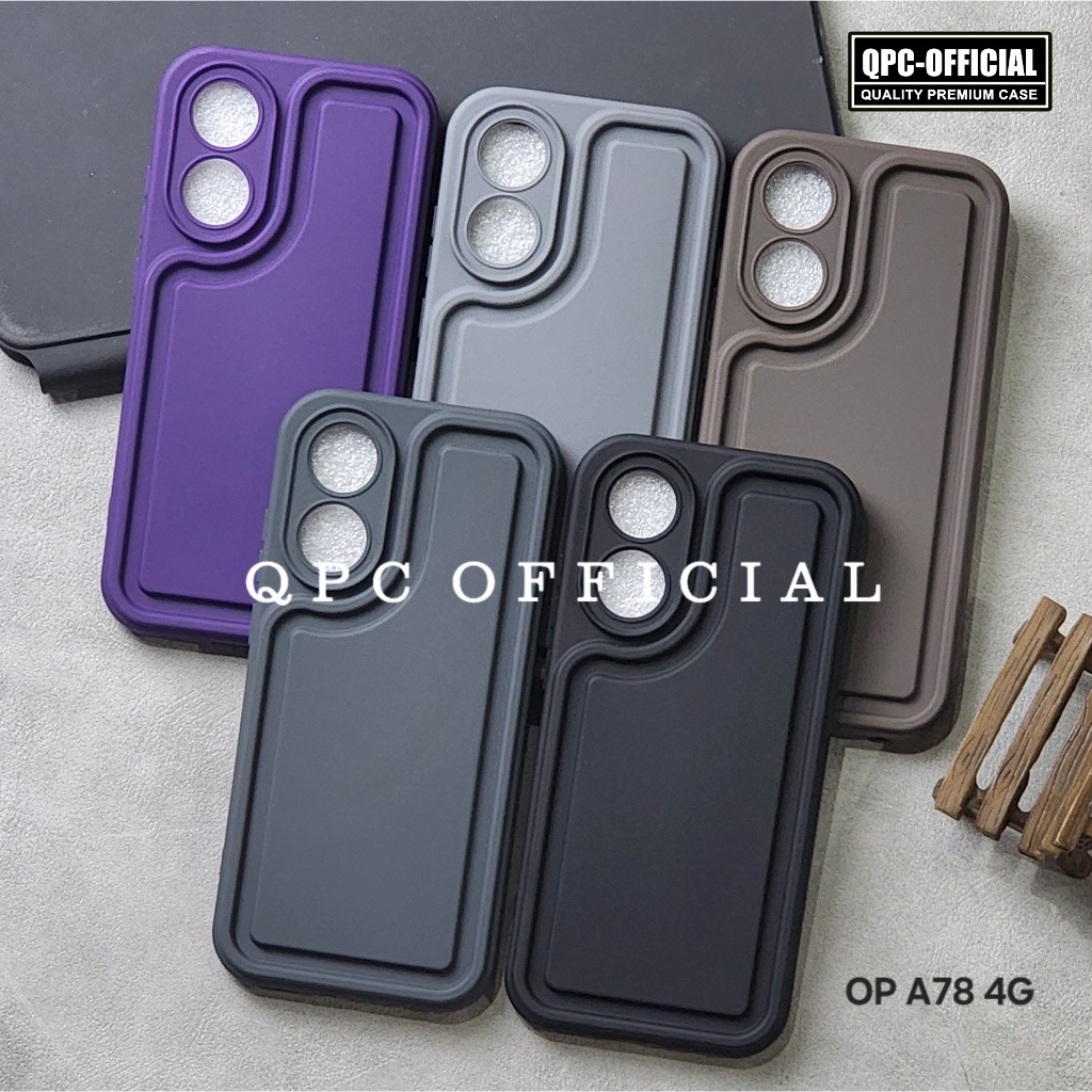 Case macaron Motif Sirkuit Pro kamera Case Oppo A78 4g oppo A79 5g