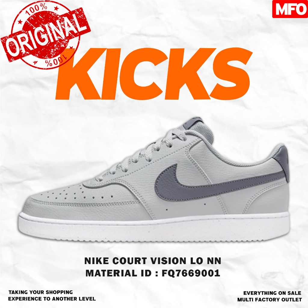 COURT VISION LO NN SEPATU CASUAL PRIA FQ7669001