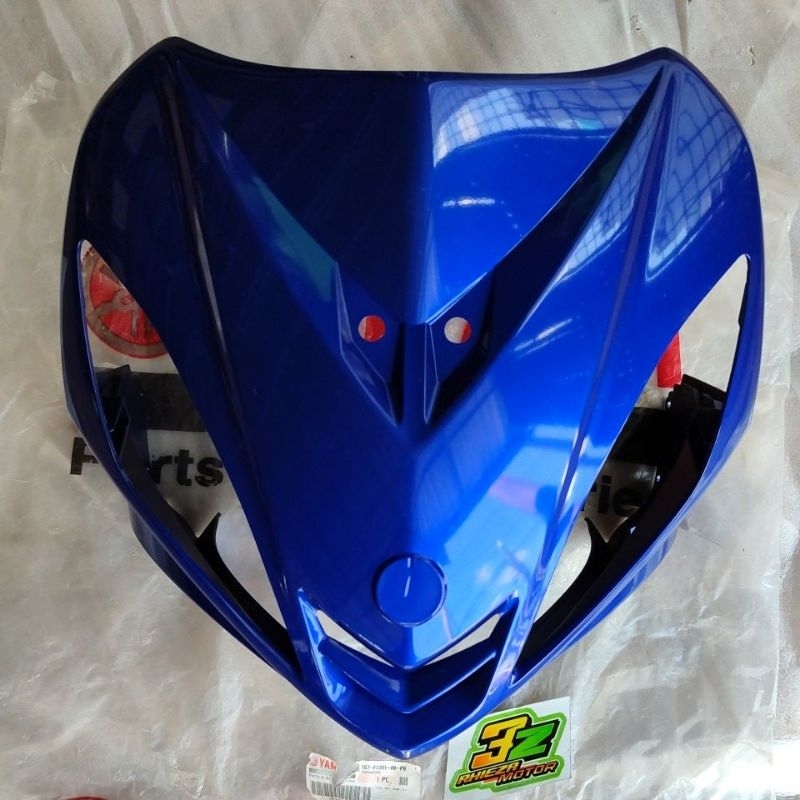 Front panel dada dasi tameng depan Jupiter MX Lama Old 1S7 biru tua DPBMC original baru YGP / 1S7-F3