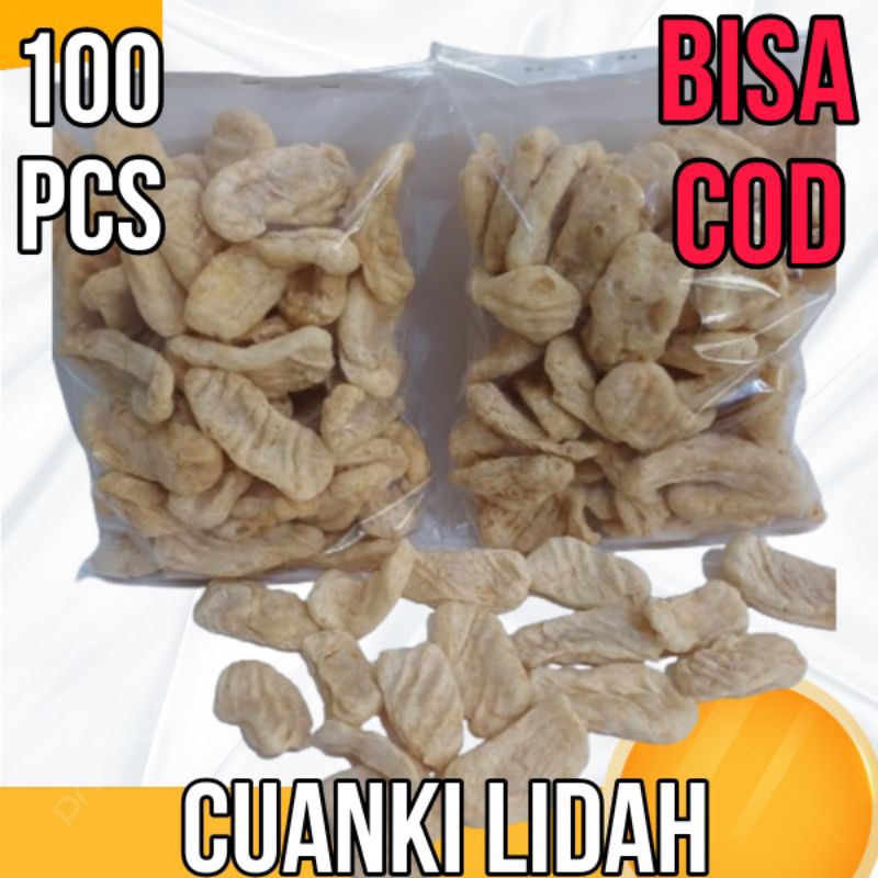 

CUANKI LIDAH ISI 100 PCS KUALITAS TERBAIK !!!
