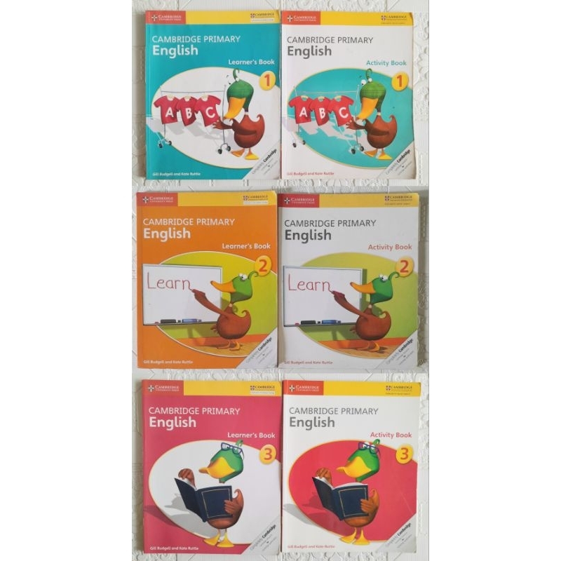 

Cambridge Primary English 1 2 3 Activity Book Learner's Book