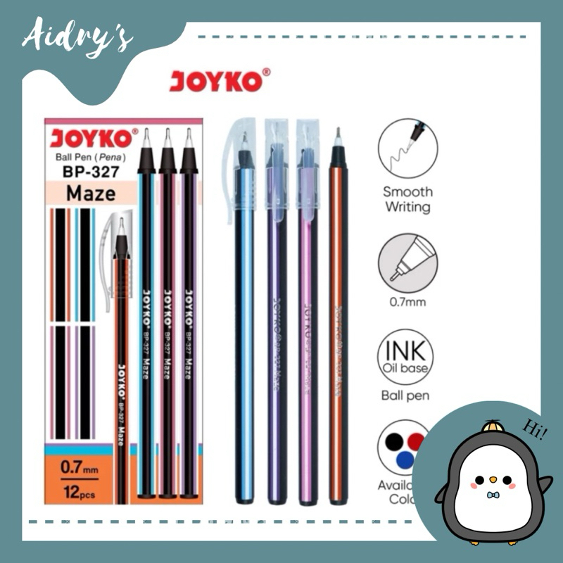

❤️ AIDRY’SLOVE ❤️ BOLPOINT GEL JOYKO 1 PACK | PULPEN GEL JOYKO 1 PACK