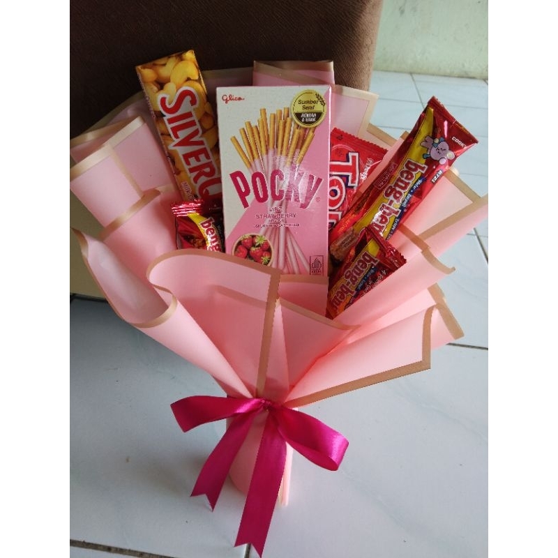 

Bouquet Snack / Snack buket / buket Snack/ buket coklat