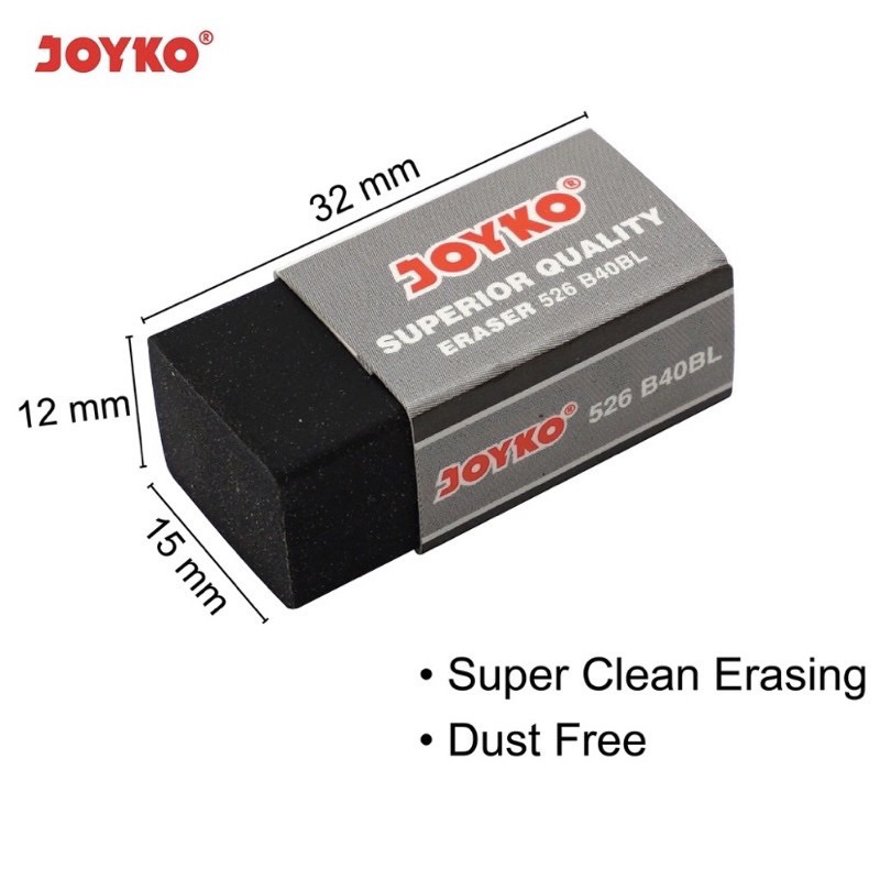 

Penghapus Joyko hitam / Stip joyko