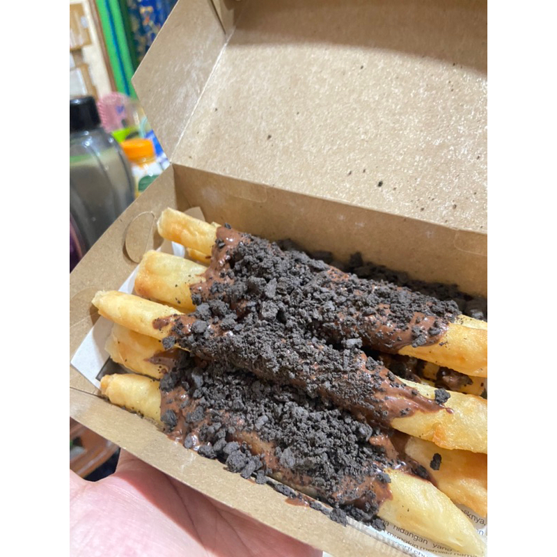 

cheese roll / keju aroma (frozen) + req toping