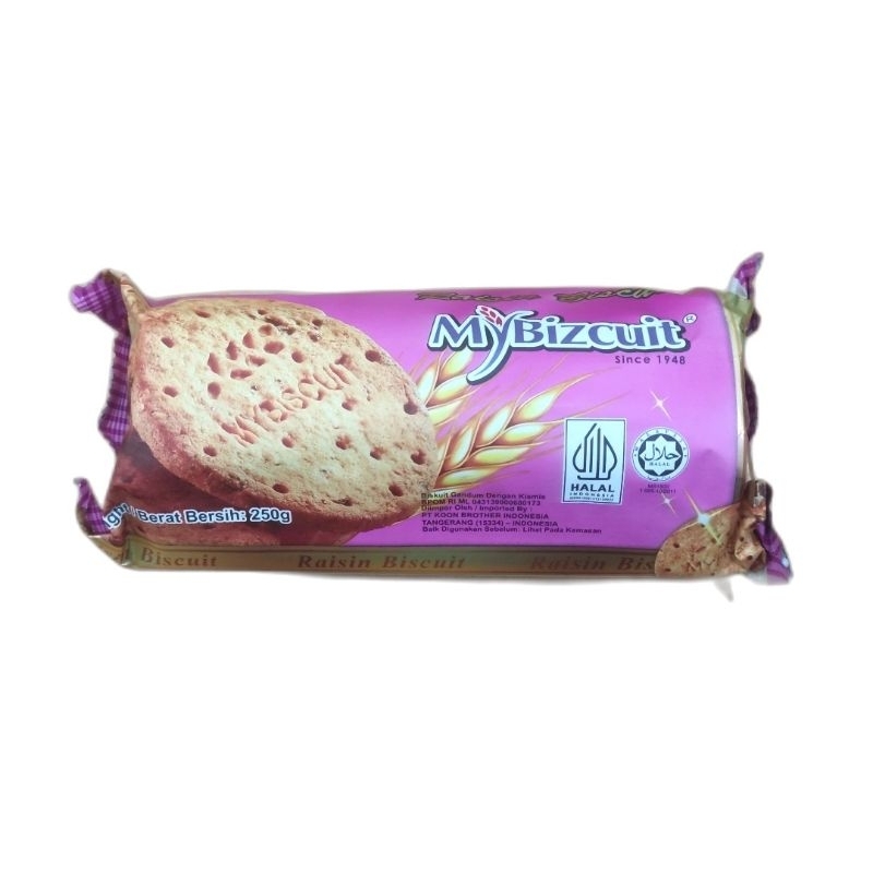 

My bizcuit raisin biscuit 250 gram