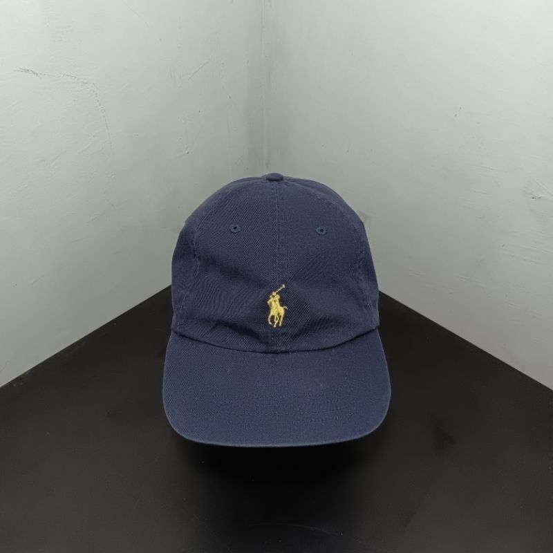 Topi simpel caps strapback caps Polo by Ralph Lauren original second brand official tag by Polo ralp
