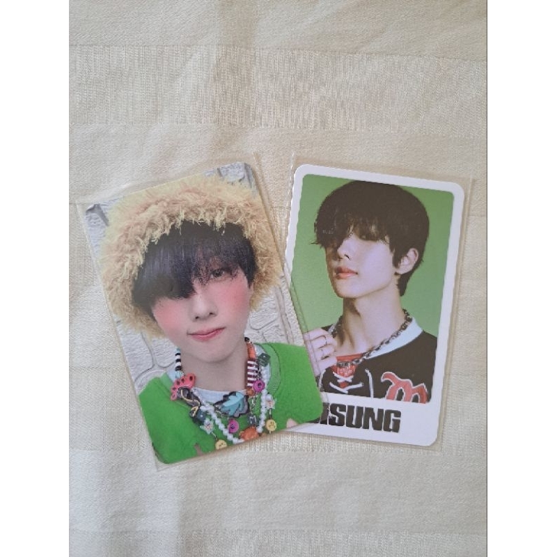 Photcard jisung set Md ISTJ agit