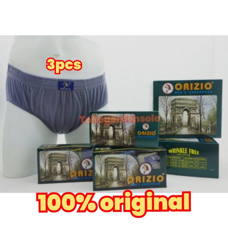 Celana dalam pria orizio CD pria isi 3pcs pria dewasa CD dewasa murah original katun