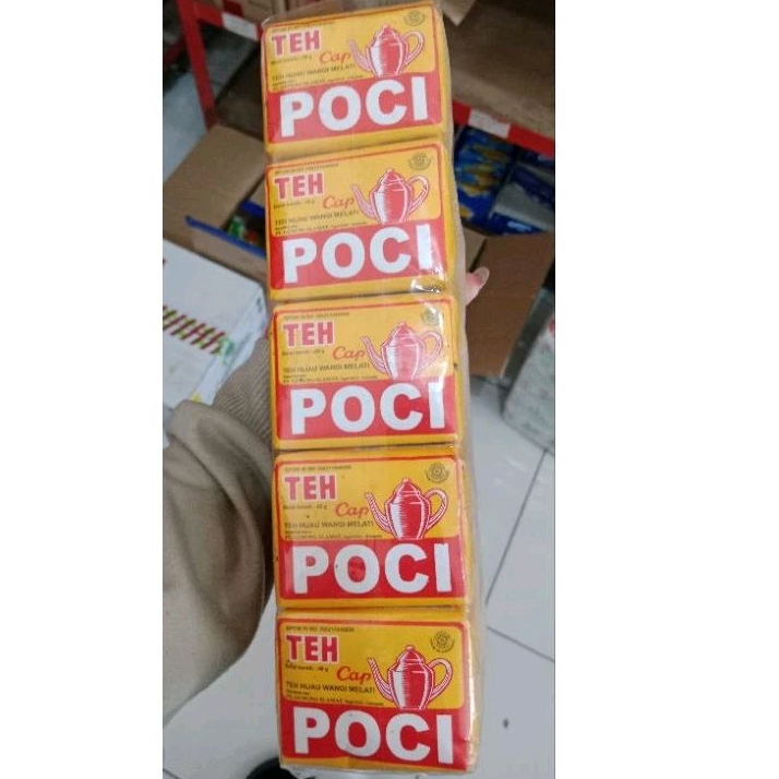 

Teh Poci tubruk Teh Wedangan Khas wong solo 1 slop isi 10