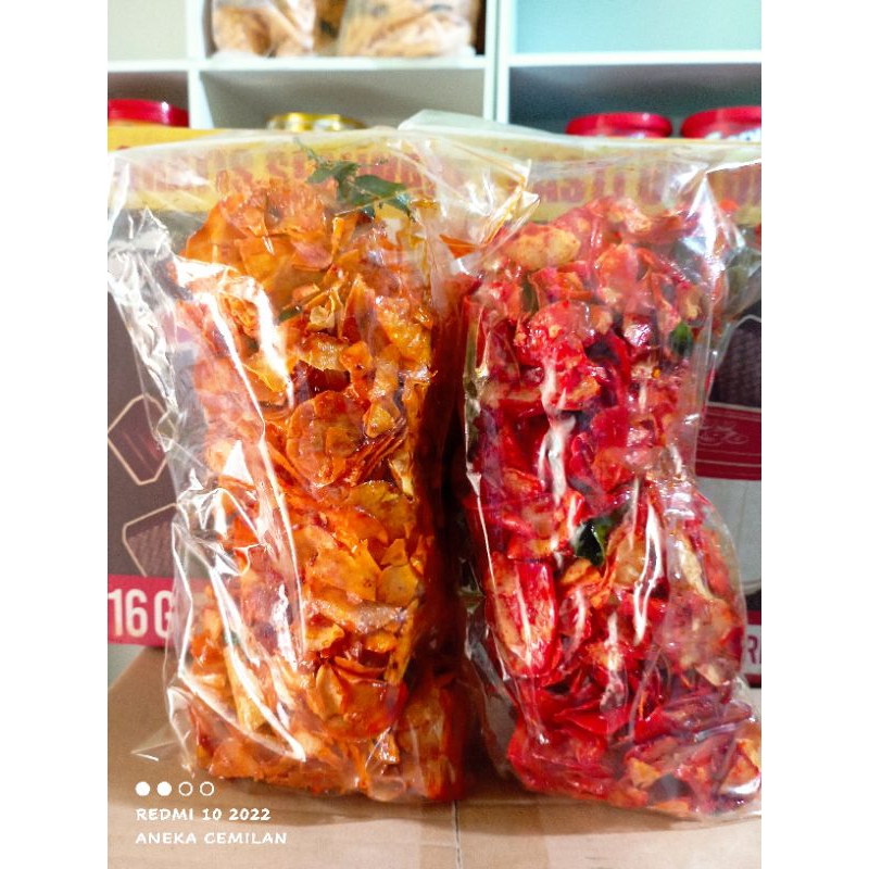 

keripik SINGKONG rujak & balado
