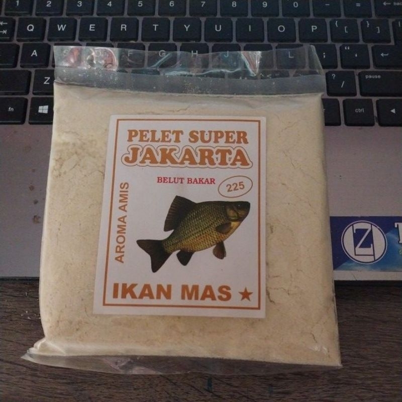Pelet Super Jakarta Aroma Amis Belut Bakar 225 Umpan Pa