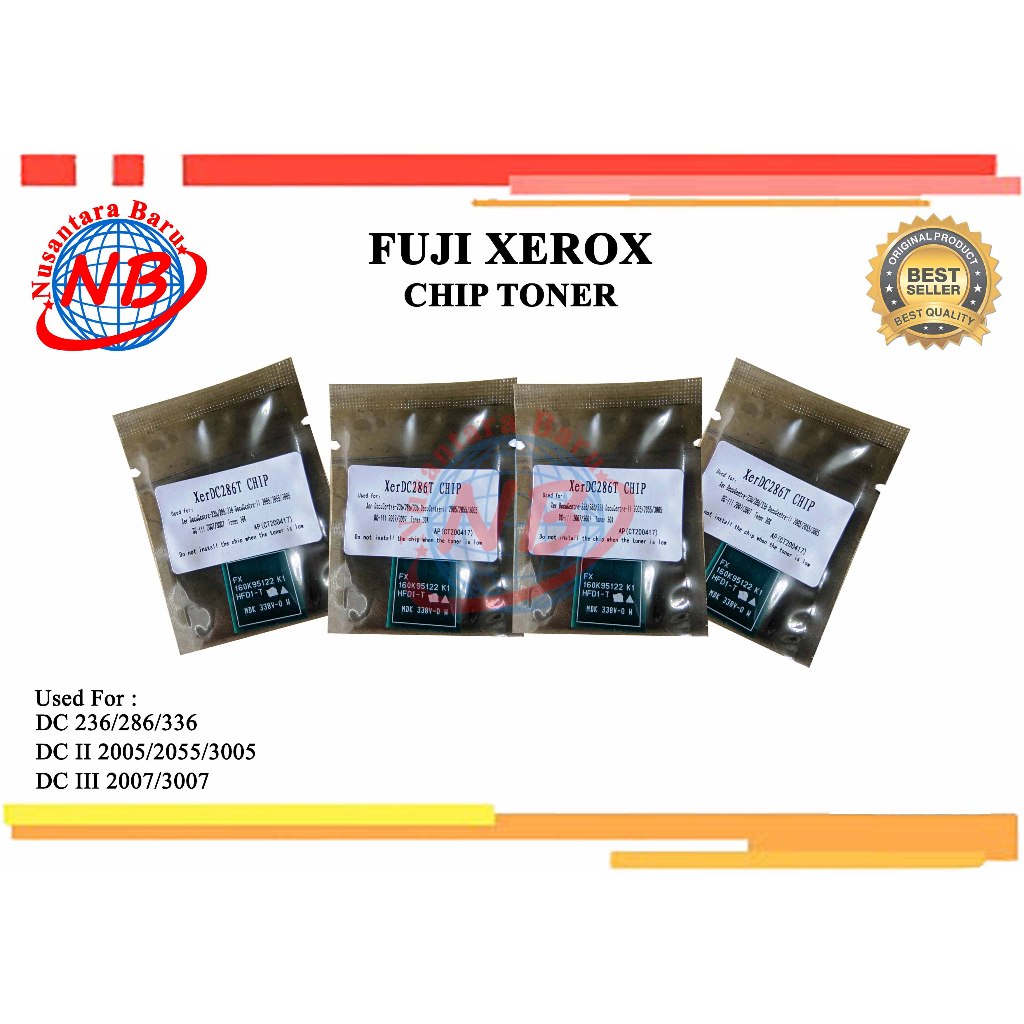 Chip Toner FujiXerox DocuCenter 236 286 336