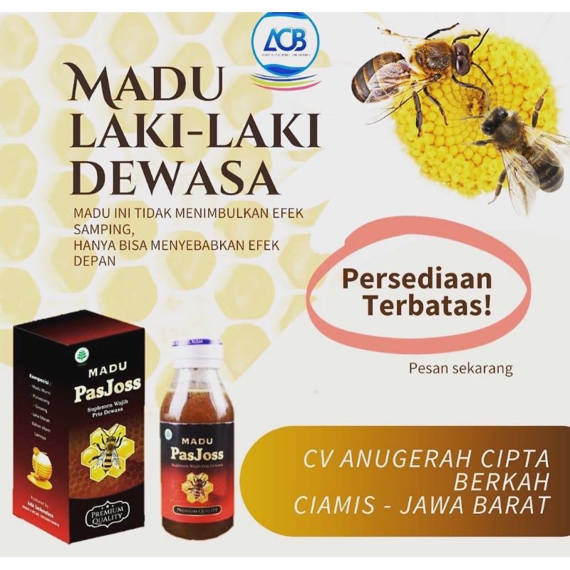 

Madu PasJoss Ready 100ml