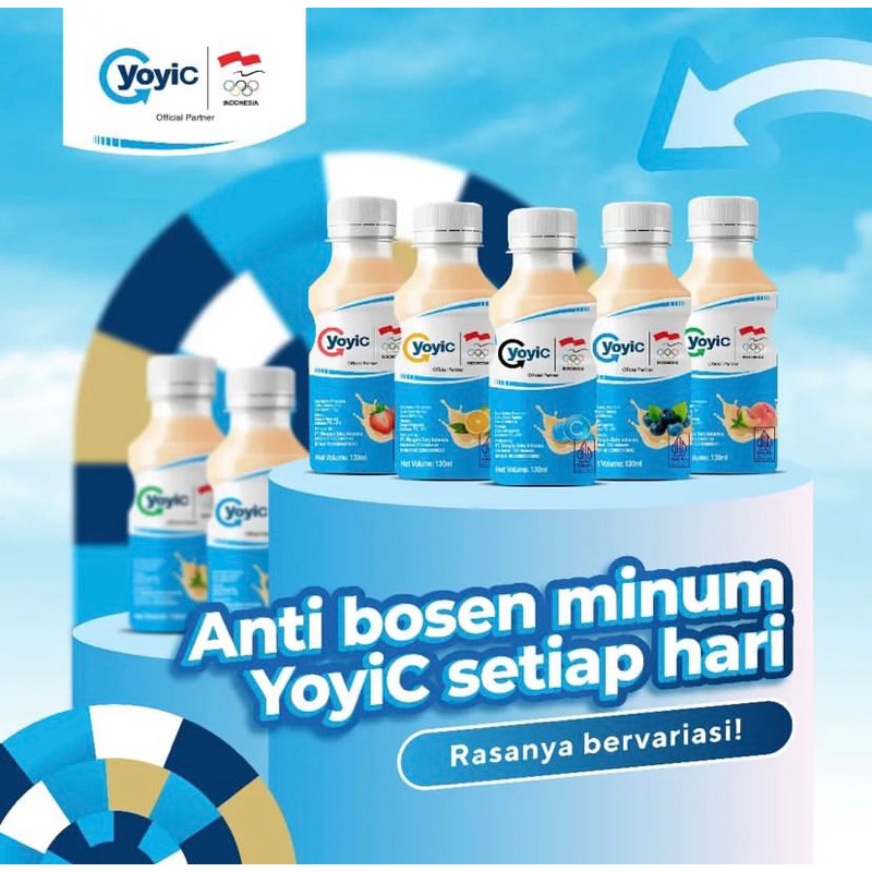 

Yoyic 130mL isi 12pcs BPOM HALAL