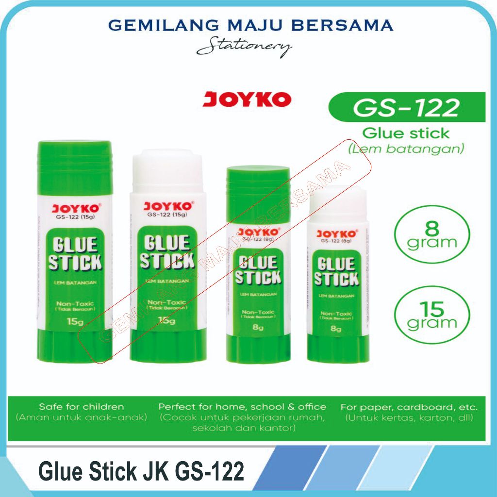 

Glue Stick Lem Batang Joyko GS-122 8~15gr