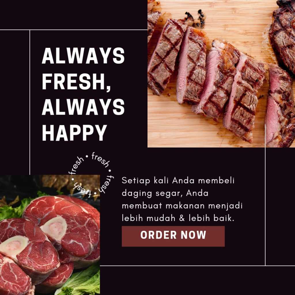 

Daging Kambing Segar Berkualitas Lezat & Bergizi Tinggi