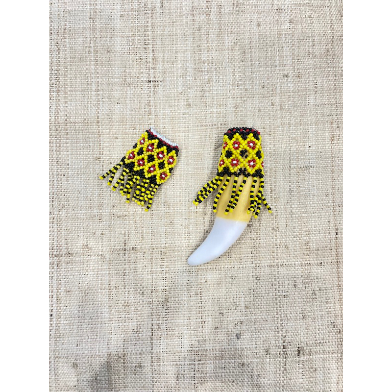 Manika Kaltim - Tutup Runcing / Sarung Runcing Manik Dayak Kalimantan