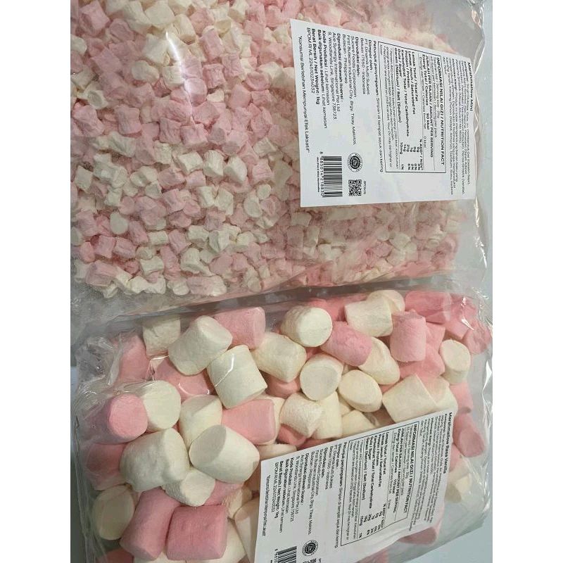 

marshmallow mini pink 200g ori corniche