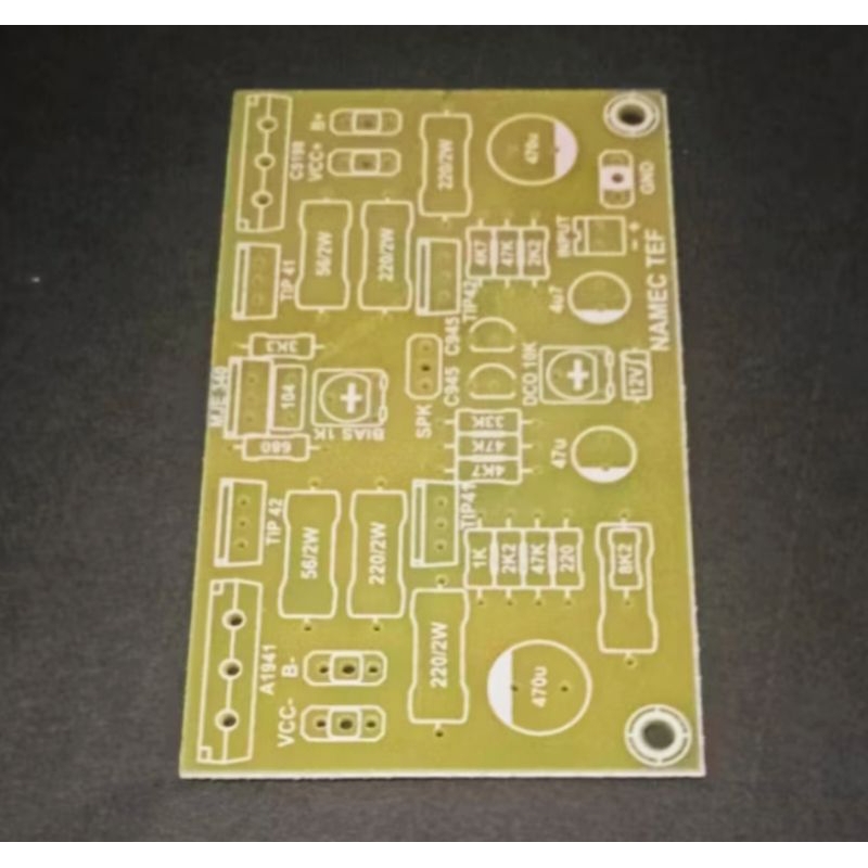PCB POWER Tef namec bias servo FBER4