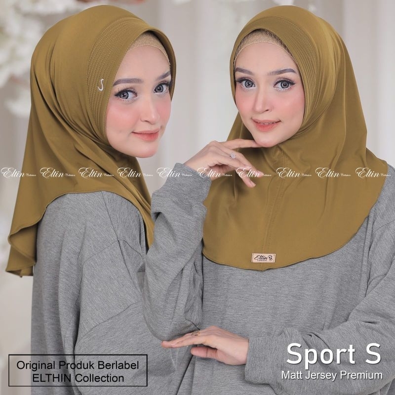 HIJAB BERGO SPORT SIZE S BY ELTIN