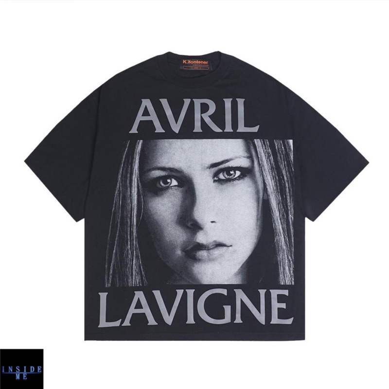 KAOS BAJU VINTAGE OVERSIZE AVRIL LAVIGNE  FULL PRINT