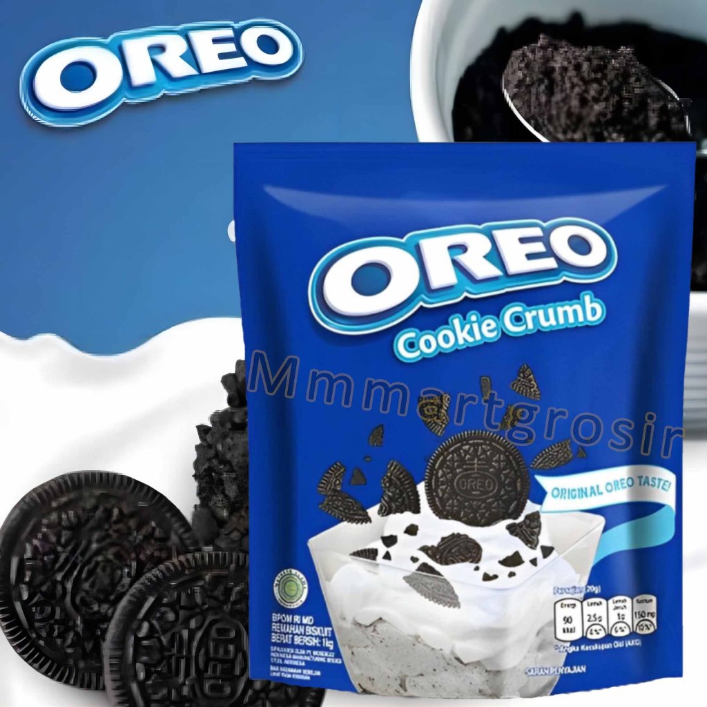 

Oreo Cookie / Cookie Crumb Original / Topping Bubuk Oreo / 1kg