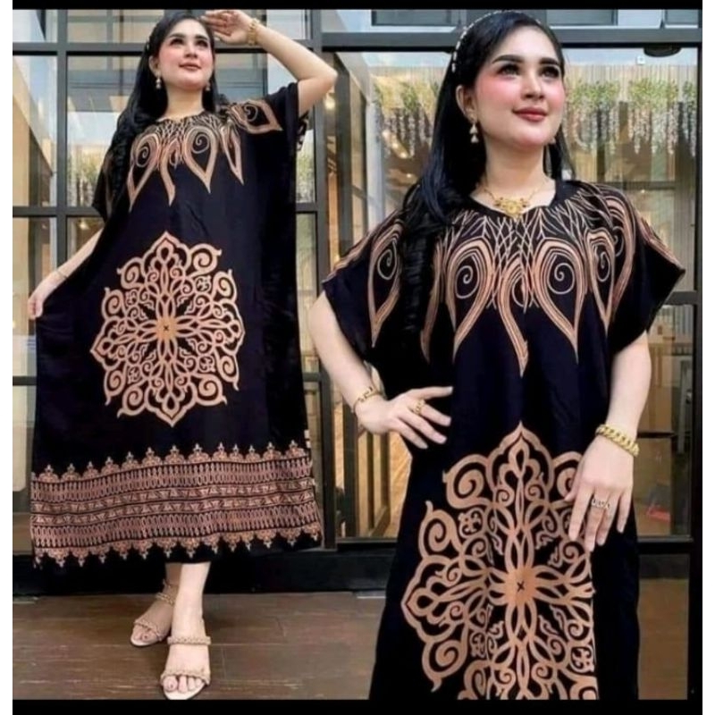 Paket Usaha 4 pcs Daster Lowo Jumbo LD 130 // Resleting busui