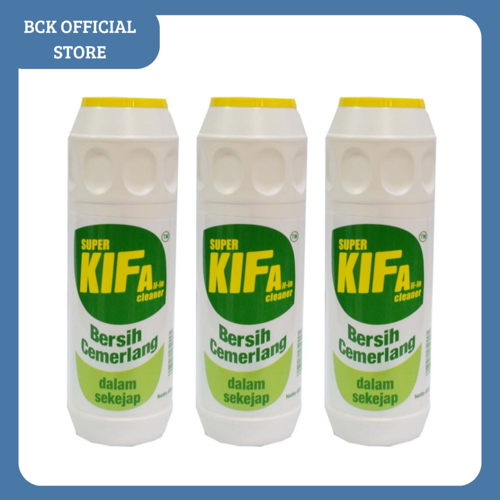 KIFA BUBUK PEMBERSIH / CLEANING POWDER SUPER KIFA BOTOL ( PCS )