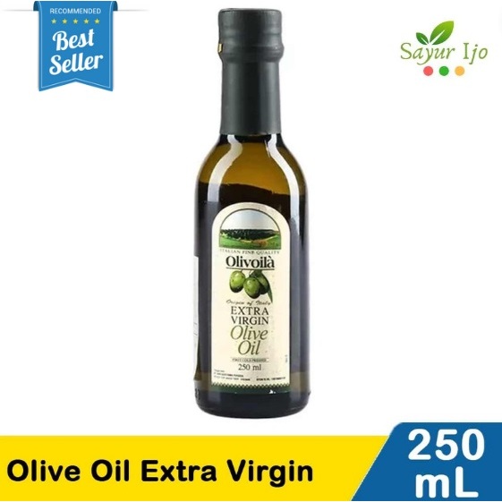 

Olivoila Extra Virgin Olive Oil 250 ML / Botol Minyak Zaitun Premium Instant HALAL