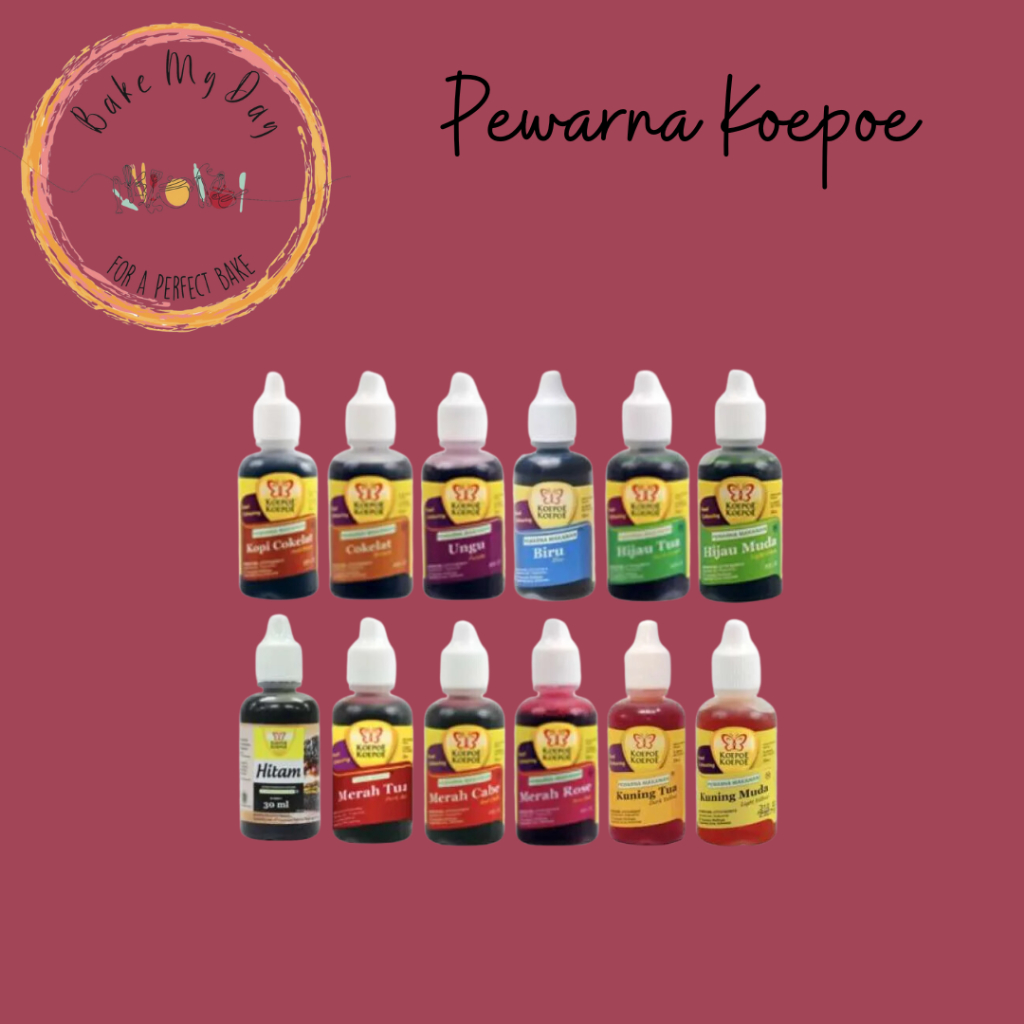 

Aneka Pewarna Makanan Koepoe