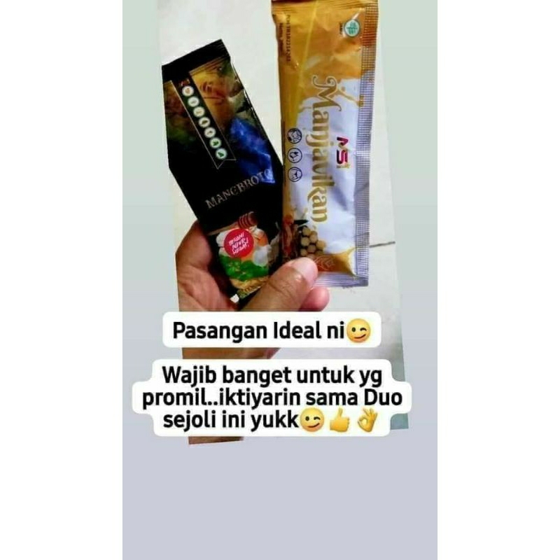 (BISA COD) Paket promil MSI 5pcs manjavikan & 5pcs mangbroto BPOM