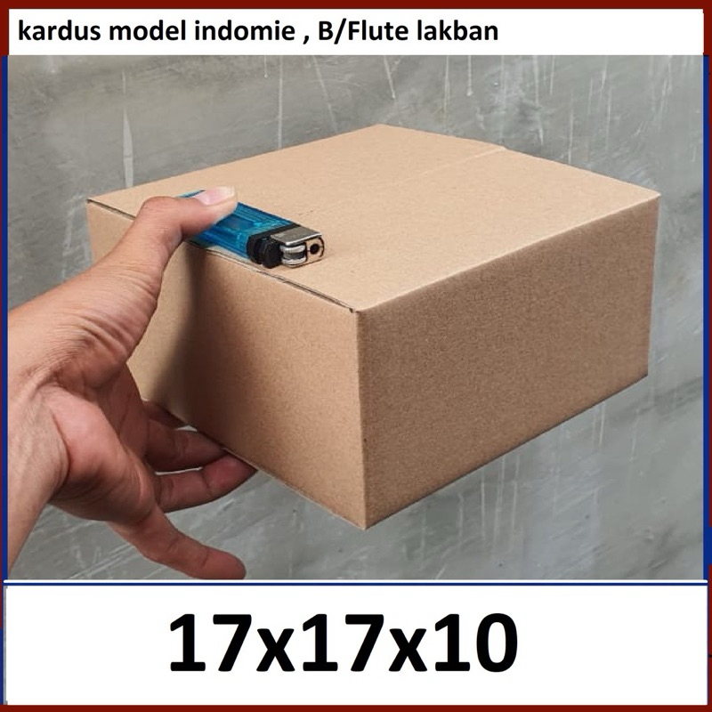 

Kardus 17x17x10 Polos Baru Bkn dr kardus bekas