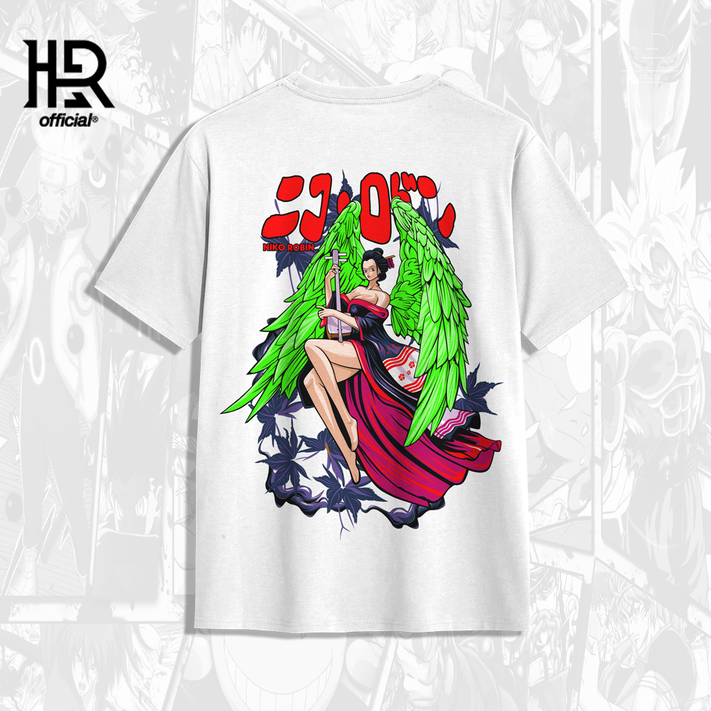 HRD - Devil Demon Nico Robin T-SHIRT Kaos Anime ONE PIECE
