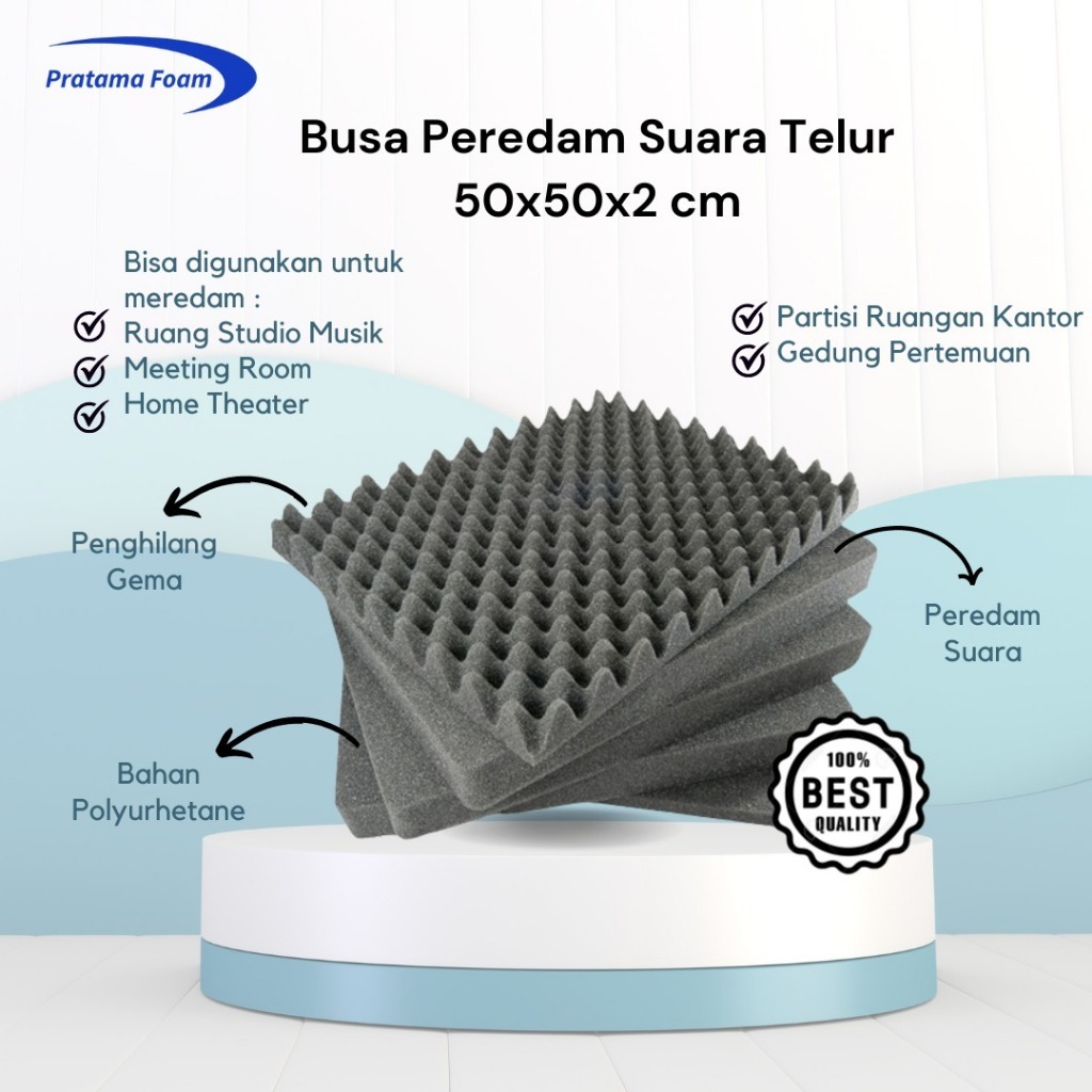 Busa Peredam Suara Telur Peredam Suara Dinding - Egg Foam Peredam Musik