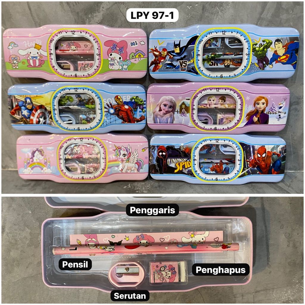 

Kotak Pensil Besi Anak Viral Tempat Alat Tulis Sekolah KD 97-1