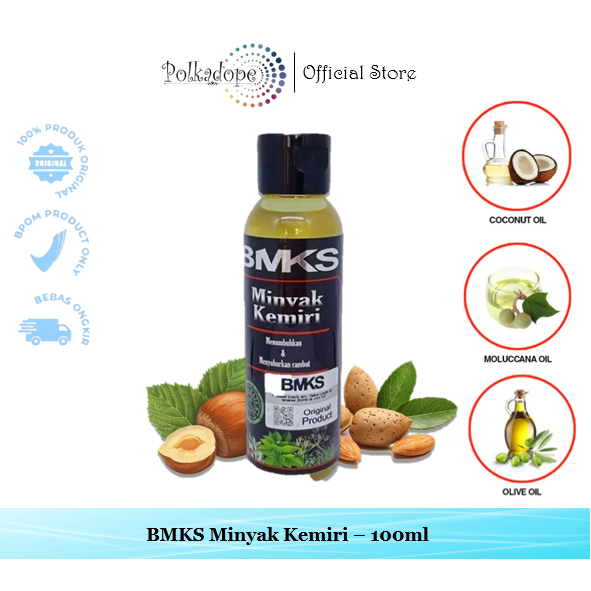 POLKADOPE Official - Black Magic Minyak Kemiri 100 ml - 1 Pcs BPOM BMKS Hair Oil