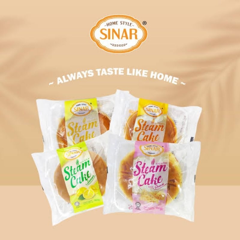 

Sinar Steam Cake Bolu Kukus 90gr Cheese