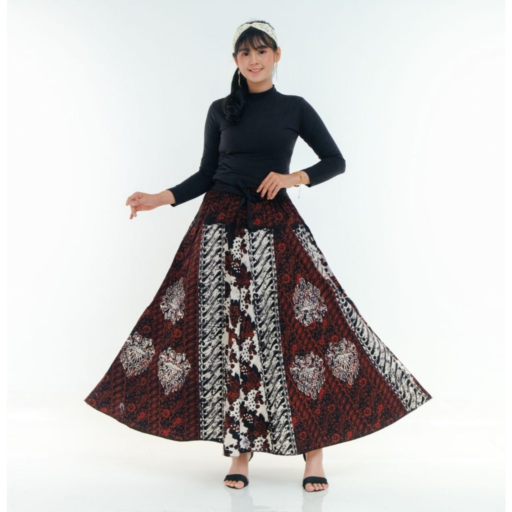 ROK BATIK PAYUNG JUMBO PANJANG LEBAR DEWASA BAWAHAN BATIK CAP PREMIUM