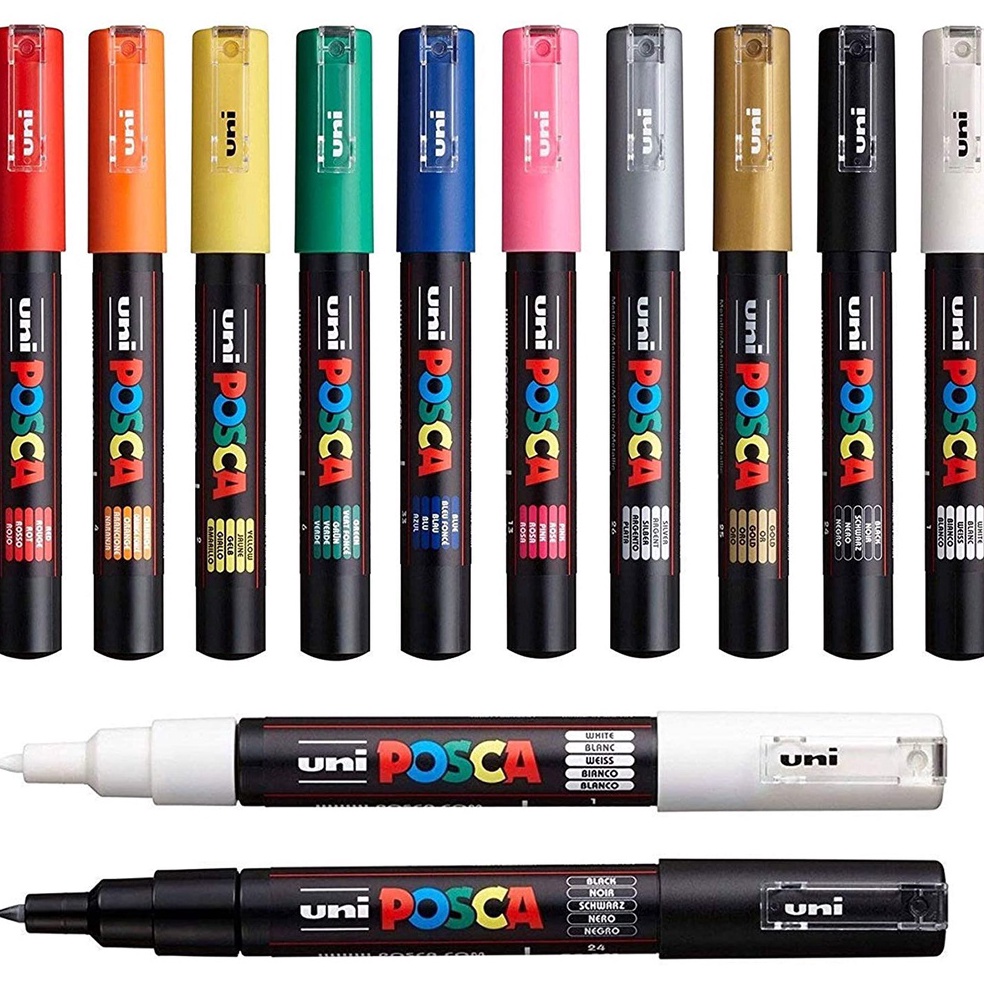 

UNI POSCA PC1M Marker Pen Extra Fine Point KODE T8M3