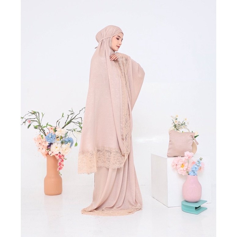 KODE K99K Mukena Santorini Renda Besar Jumbo by Fahijablove