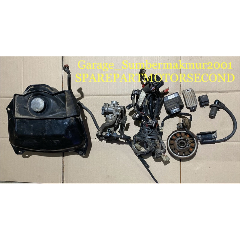 Full set Pengapian Copotan Yamah Mio J 54P Eccu Cdi Tangki Set Fullpamp Spul Magnet Koil Busi Kiprok