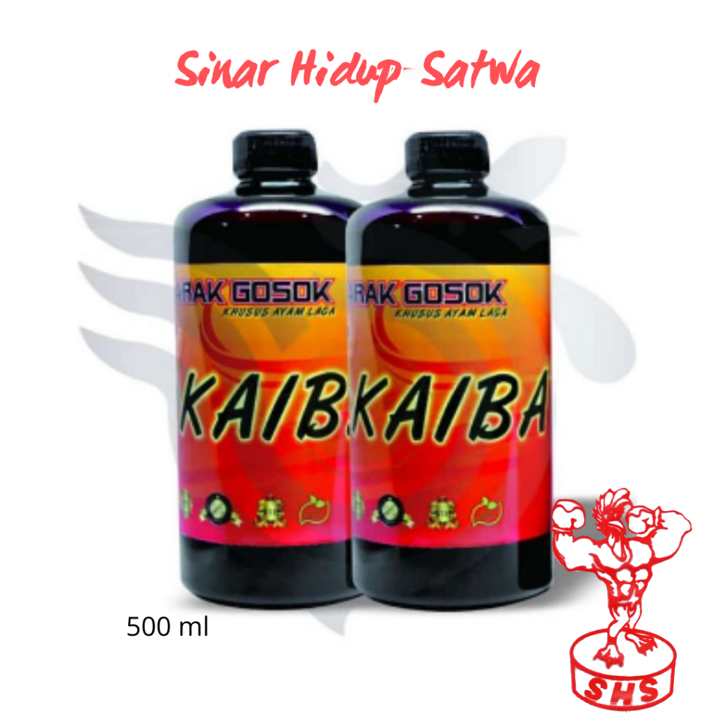 Arak Gosok Kaiba 500 ml Khusus Ayam Laga