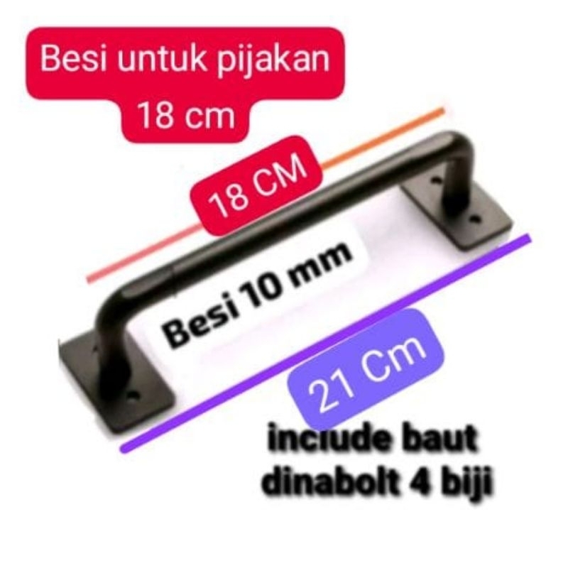 Anak tangga tempel dinding pijakan tangga tangga toren anak tangga darurat anak tangga monyet pijaka