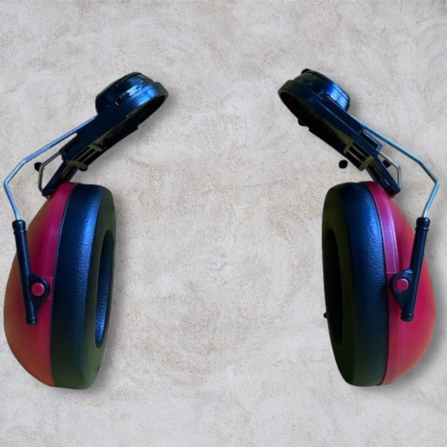 penutup telinga earmuff 23db LPEM 0148 / safety earmuff / folding earmuff