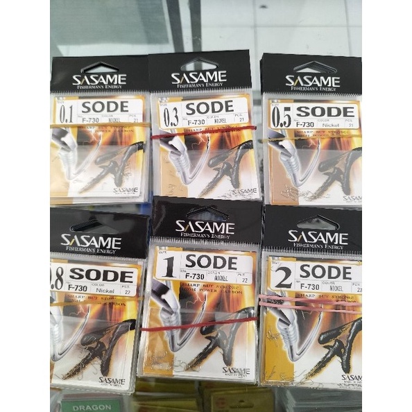 KODE C22J Kail Sasame Sode F 73 Nickle Tanpa Lubang