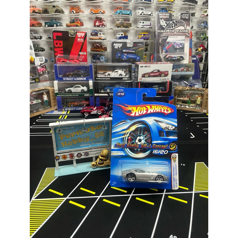 Hot Wheels Blue Card Ford Shelby GR-I Concept