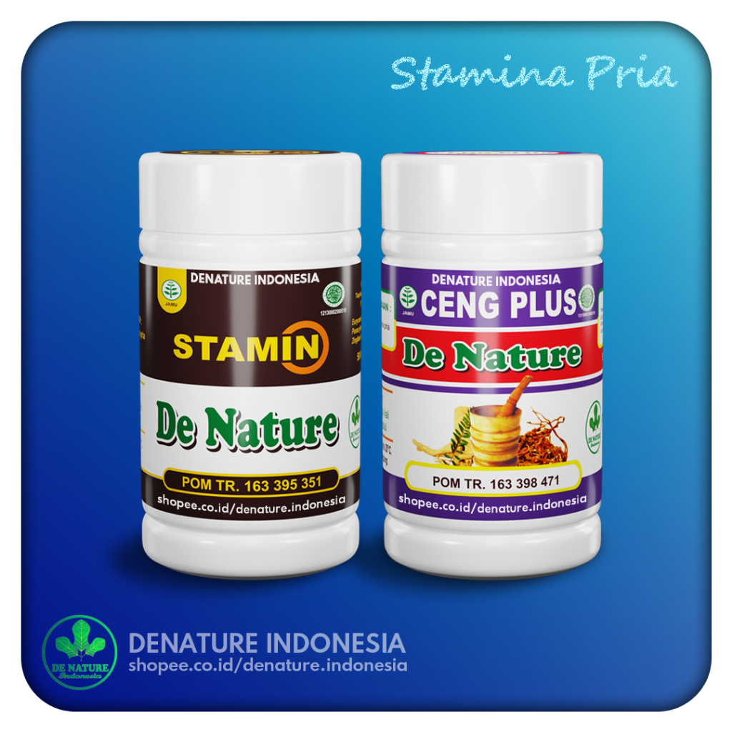 STAMIN CENG PLUS Obat Herbal De Nature Indonesia