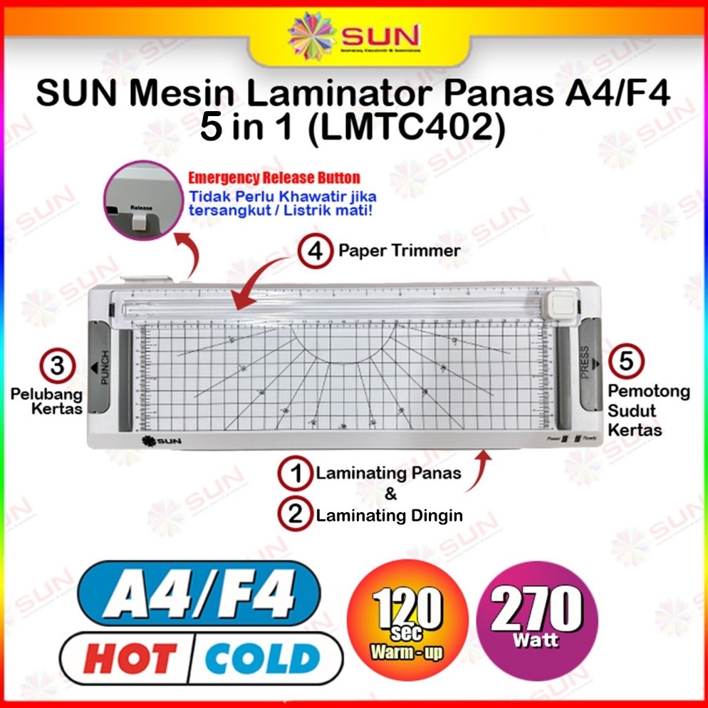 

Mesin Laminating SUN A4 F4 24 mm Laminating Panas Laminasi Dingin untuk KTP Ijasah KK Sertifikat Akte Dokumen d A7G9